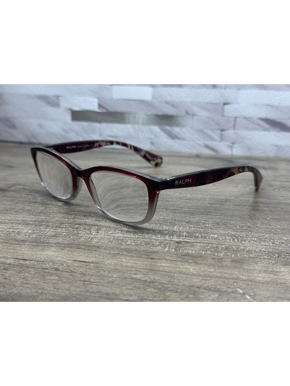 Ralph Lauren RA7072 1510 Bordeaux Gradient Crystal Eyeglasses Frames 51[]18-140
